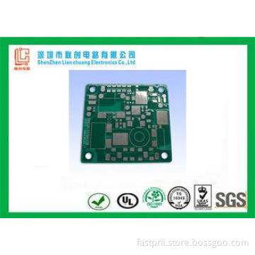 Industrial control board 3.0mm green PCB 2 layer 2oz Finish